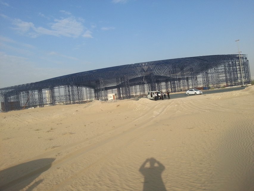 当阳大型场馆网架工程